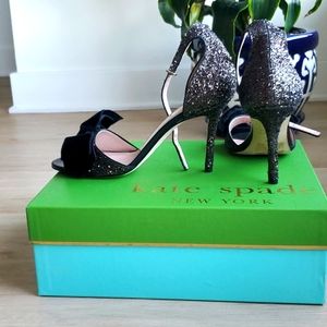 Kate Spade New York Velvet Bow Sandal 7.5